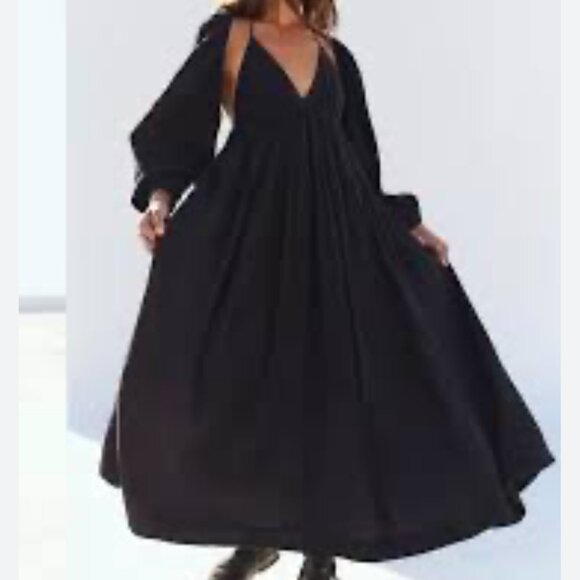 FREE PEOPLE So Sprung Set Womens Maxi Dress Size XL NEW WITH TAG - Picture 6 of 6